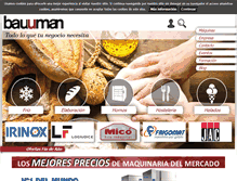 Tablet Screenshot of bauuman.com